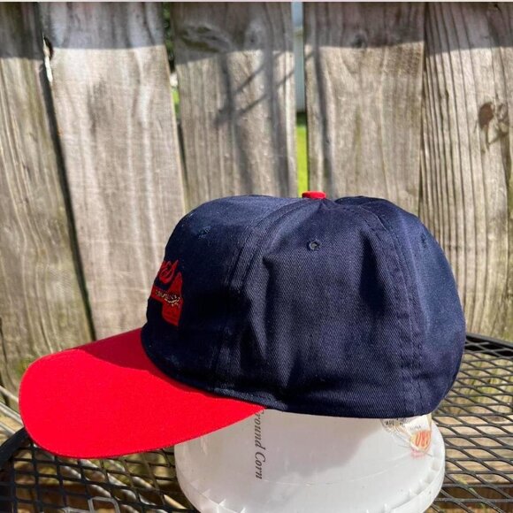 MLB Men's Red and Navy Hat - Picture 2 of 4